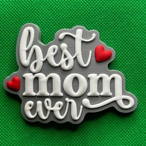 NWT Best Mom Ever Life Bogg Bag Accessory Charm